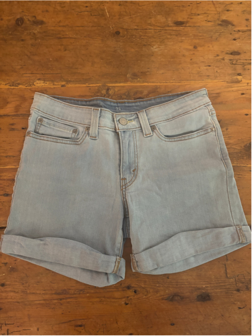 Levi’s lt wsh cuff jn shrts WM 28 #coastal #beach #summer